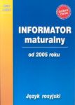 Informator maturalny - język rosyjski