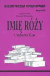 Biblioteczka Opracowań Imię Róży Umberta Eco