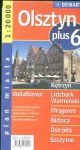 Olsztyn plus 6 1:20 000 plan miasta