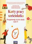 Karty pracy sześciolatka Przygotowuję się do szkoły część 4