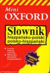 Słownik hiszpańsko polski polsko hiszpański Mini Oxford