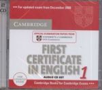 First certificate in English 1 CD