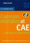 Common mistakes CAE