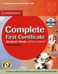 Complete First Certificate student\'s book with CD