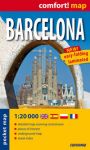 Barcelona laminowany plan miasta 1:20 000