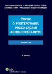 Prawo o postępowaniu przed sądami administracyjnymi Komentarz