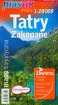 Tatry Zakopane mapa turystyczna