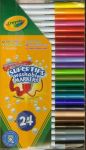 Crayola Flamastry zmywalne 24 szt
