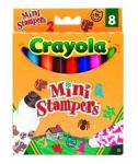 Crayola Flamastry ministempelki 8 szt