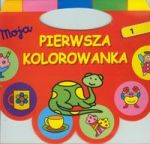 Moja pierwsza kolorowanka 1 czerwona