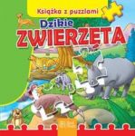 Książka z puzzlami Dzikie zwierzęta