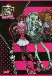 Zeszyt Monster High w trzy linie 16 stron A5