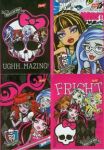 Notatnik Monster High  A7 w kratkę