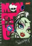 Notes spiralny Monster High A6 wzory