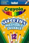 Crayola Flamastry spieralne pastelowe Supertips 12 szt