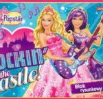 Blok rysunkowy Barbie A4 20 kartek Rockin Castle