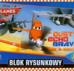 Blok rysunkowy Planes A4 20 kartek Dusty Echo Bravo