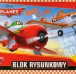 Blok rysunkowy Planes A4 20 kartek Dusty and El Chu