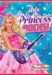 Zeszyt Barbie A5 w 3 linie 16 kartek Princess rocks