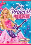 Zeszyt Barbie A5 w linie 32 kartki Princess Rocks