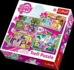 My Little Pony Puzzle 4w1 Wakacje Kucyków