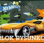 Blok rysunkowy Hot Wheels A4 20 kartek