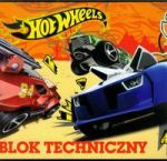 Blok techniczny Hot Wheels A4 10 kartek