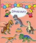 Dinozaury Obrazki dla najmłodszych Naklejanki