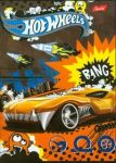 Zeszyt Hot Wheels A5 w kratkę 16 kartek Bang