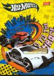 Zeszyt Hot Wheels A5 w linie 32 kartki żółty