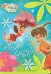 Zeszyt Disney Wróżki A5 w 3 linie 16 kartek flower friend