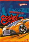 Zeszyt Hot Wheels A5 w linie 32 kartki złoty