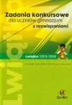 Zadania konkursowe dla uczniów gimnazjum z rozwiązaniami Lwiątko 2003-2008