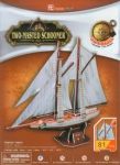 Puzzle 3D Two-Masted Schooner