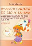 Rozrywki i zadania do głowy łamania część 2 przeznaczone nie tylko dla dzieci z zaburzoną wymową gło