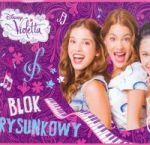 Blok rysunkowy A4 20 kartek Disney Violetta