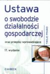 Ustawa o swobodzie działalności gospodarczej