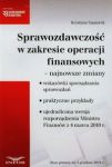 Sprawozdawczość w zakresie operacji finansowych