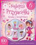 Najlepsze przyjaciółki Ksiażka z łamigłówkami 6 naklejek 3D