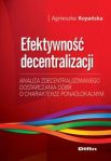 Efektywność decentralizacji