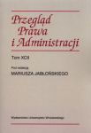 Przegląd prawa i administracji Tom 92