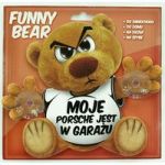 Funny Bear Moje Porsche Jest W Garażu