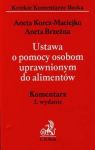 Ustawa o pomocy osobom uprawnionym do alimentów Komentarz