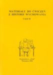 Materiały do ćwiczeń z historii wychowania