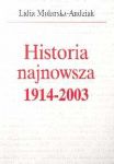 Historia najnowsza 1914 - 2003