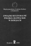 Związki kulturalne polsko-słowackie w dziejach nr 6