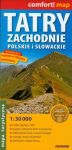 Tatry Zachodnie Słowackie i Polskie mapa turystyczna laminowana 1:30 000