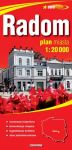 Radom 1:20 000 plan miasta