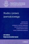 Studia z prawa żywnościowego