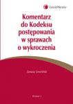 Komentarz do kodeksu postępowania w sprawach o wykroczenia